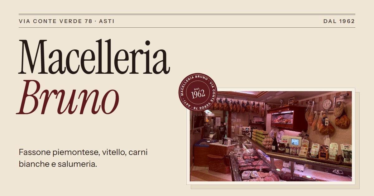 L'anteprima del sito di Macelleria Bruno