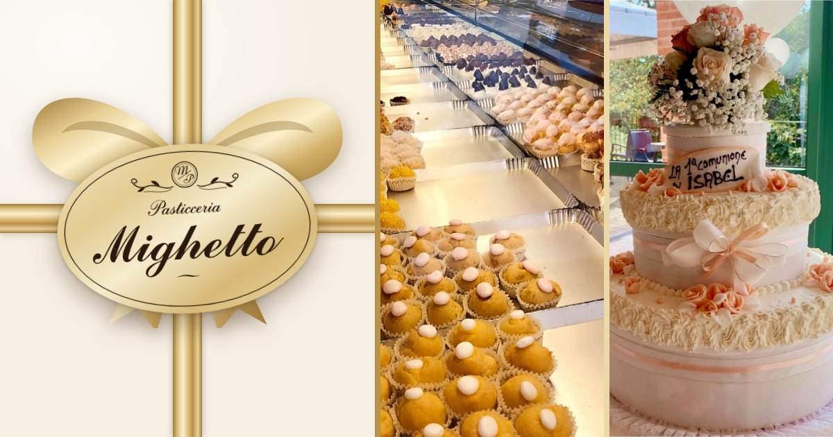 L&rsquo;anteprima del sito di Pasticceria Mighetto