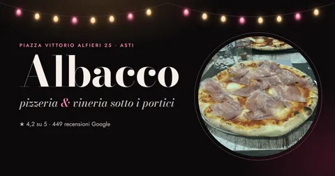 L'anteprima del sito di Albacco