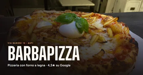 L'anteprima del sito di Barbapizza