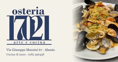 L'anteprima del sito di Osteria 17021