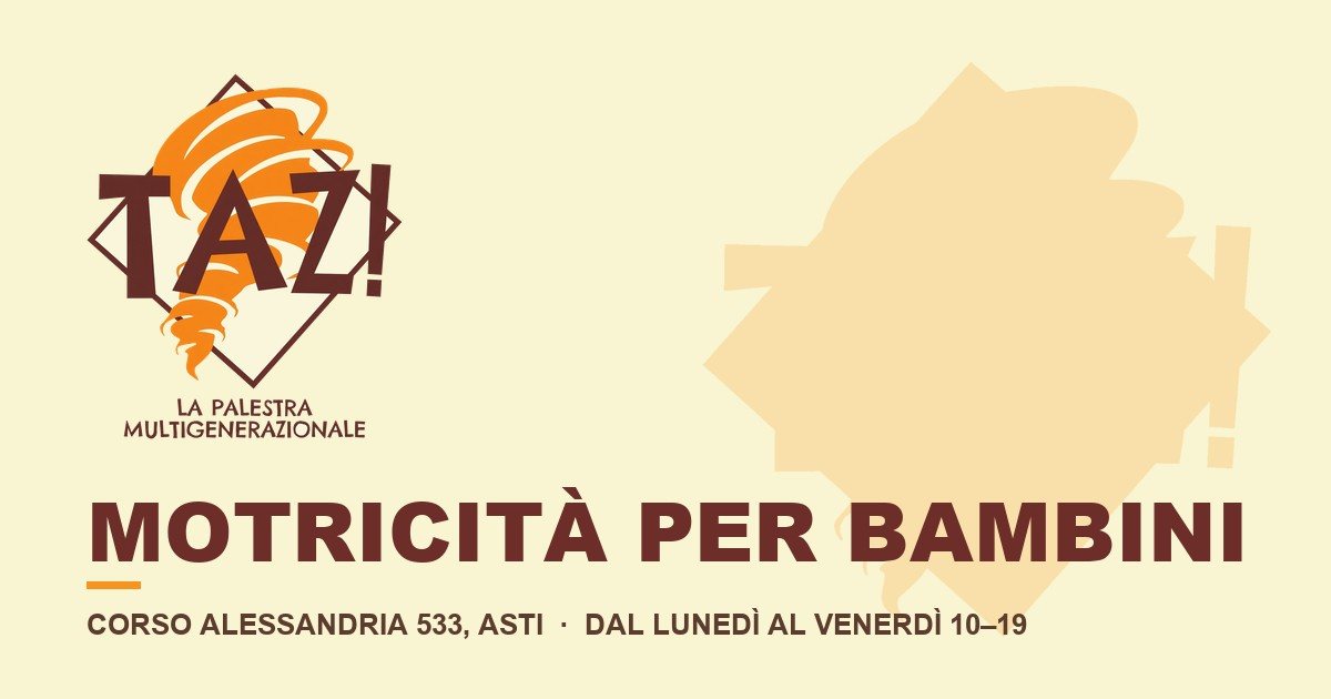 L'anteprima del sito di Palestra TAZ!