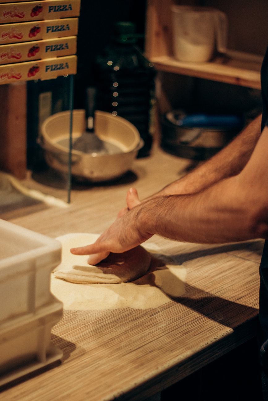 Il forno a legna acceso di Pizzeria Da Nino